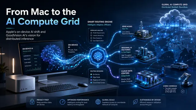 Apple on-device AI and the distributed compute grid