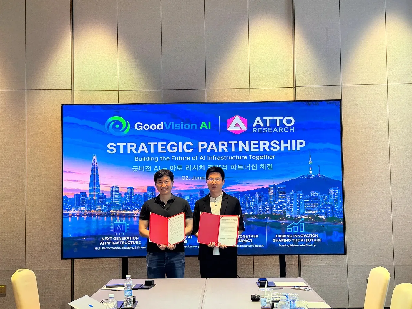 GoodVision AI and ATTO Research sign a strategic partnership MOU